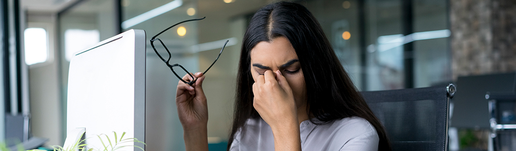 Photo couverture douleurs oculaire